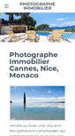 Mobile Screenshot of photographeimmobiliercannes.com